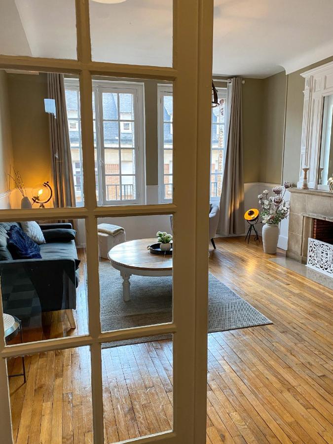 Appartement Chic, 3 Chambres, Hyper Centre-Ville, Parking Payant Amiens Exteriör bild