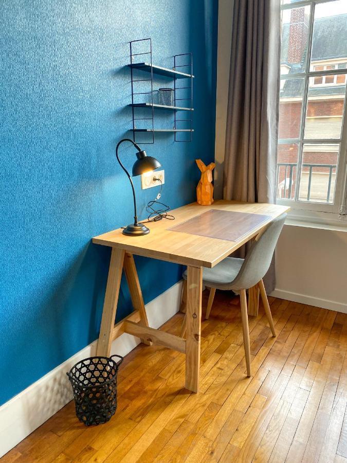 Appartement Chic, 3 Chambres, Hyper Centre-Ville, Parking Payant Amiens Exteriör bild