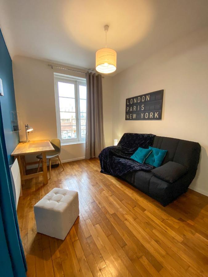 Appartement Chic, 3 Chambres, Hyper Centre-Ville, Parking Payant Amiens Exteriör bild