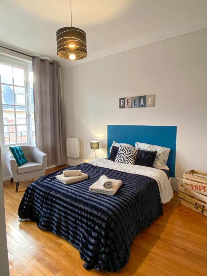 Appartement Chic, 3 Chambres, Hyper Centre-Ville, Parking Payant Amiens Exteriör bild